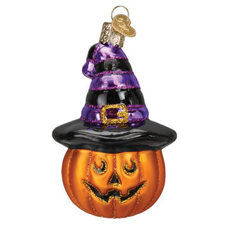 Halloween Witch Pumpkin Ornament 26090