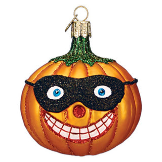 Halloween Masked Jolly Jack O'lantern Ornament 26092