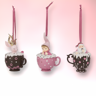 December Diamonds Cocoa Mugs Ornaments Set Candy Towne-29-29031