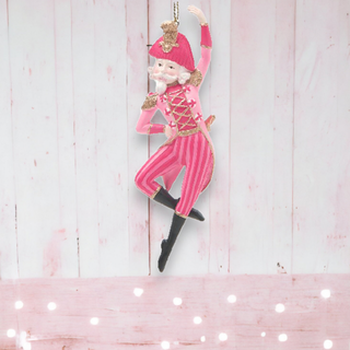 Pink Whimsical Nutcracker General Ornament 29-29528 Nutcracker Sweet Shoppe
