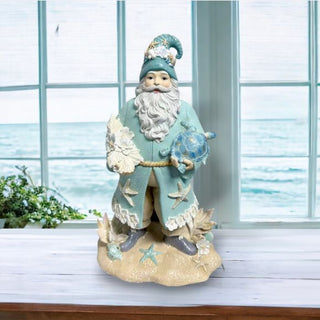 Coastal Santa with Turtle 29-30003 A Mermaids Tale