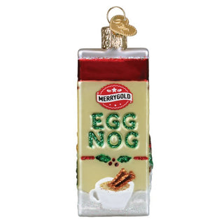 Eggnog Carton Ornament 32697
