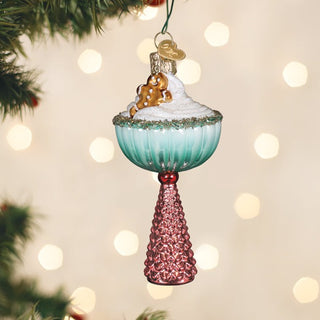 Gingerbread Glam Cocktail Ornament 32758
