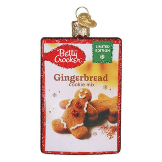 Pre-order Betty Crocker Gingerbread Cookie Mix Ornament 32767