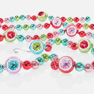 Pre-Order Christopher Shiny Brite Festive Fete 7' Reflective Garland 4028274