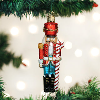 Peppermint Nutcracker Ornament 44082