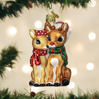 Rudolph® And Clarice™ Ornament 44204