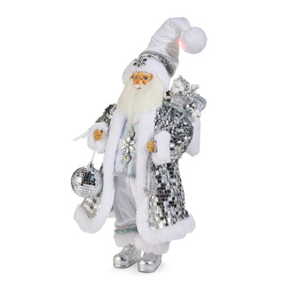 Pre-Order 18" Bedazzled Disco Retro Santa 4515538