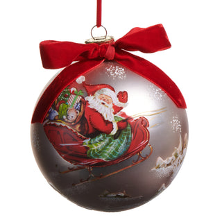 Pre-Order 5" THE MAGIC OF CHRISTMAS SLEIGH BALL ORNAMENT 4524600