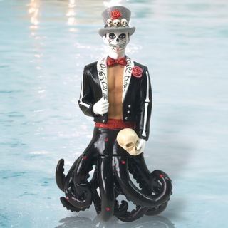 December Diamonds Calavera Skull Merman Christmas Ornament 55-55075