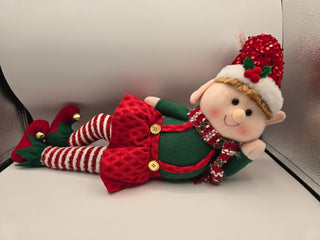20 in Hanna's Handiworks Elf Shelf Sitter Boy Girl Set Christmas 2024