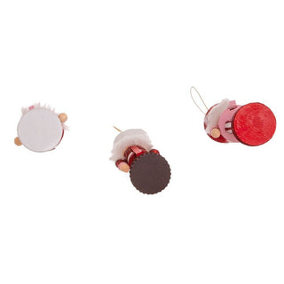 Hollywood Nutcrackers Cake Cocoa Gingerbread Nutcracker Ornaments Set HA0596