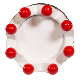 4" Hollywood Nutcrackers Red, White Green Glittered Nutcracker Base HA0683
