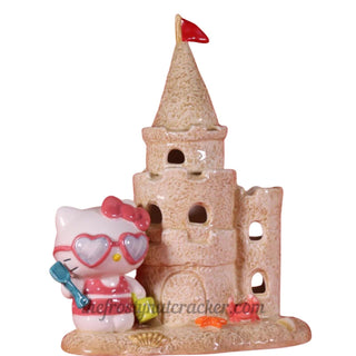 9.5" Hello Kitty Sand Castle Candle House