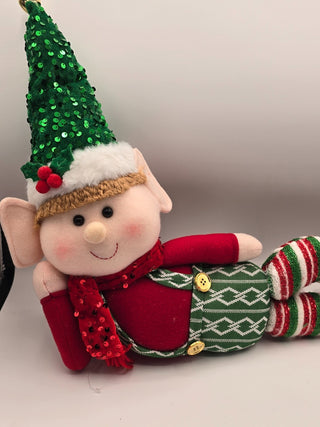 20 in Hanna's Handiworks Elf Shelf Sitter Boy Girl Set Christmas 2024