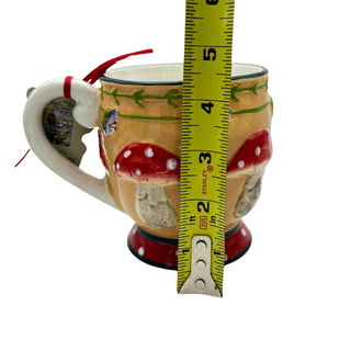 Mushroom & Ladybug Teapot Sugar Bowl,Creamer & Mugs by Blue Sky Clayworks
