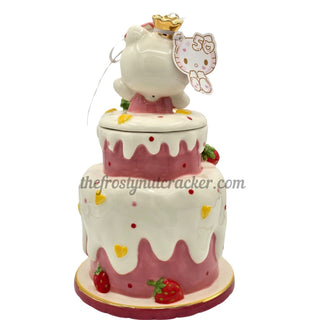 Hello Kitty 50th Anniversary Cake Cookie Jar 23491-BS
