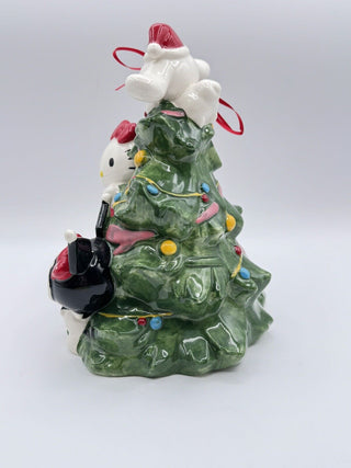 Hello Kitty Decorating the Christmas Tree Figurine