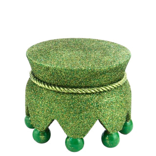 Kurt Adler 5" Hollywood Nutcracker Riser Red, Green Light Green Base HA0552