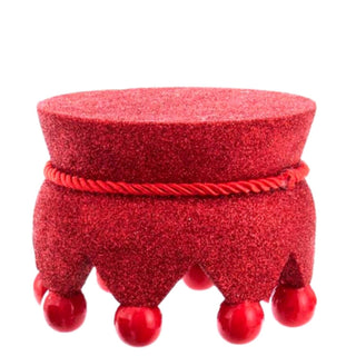 Kurt Adler 5" Hollywood Nutcracker Riser Red, Green Light Green Base HA0552