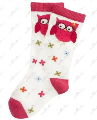 Gymboree 0-6 mo Owl Knee High Holiday Socks