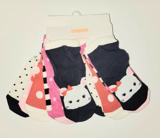 2T-3T Holiday Winter Novelty 6 pack Socks Set