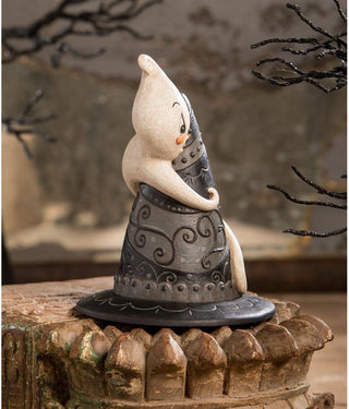 Johanna Parker Resin Hugga-Boo Hat Spook Figurine JP3030