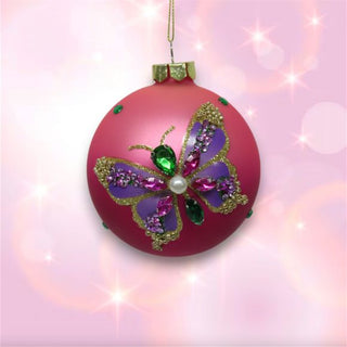 Pre-Order December Diamonds Jeweled Butterfly Ornament 79-79405