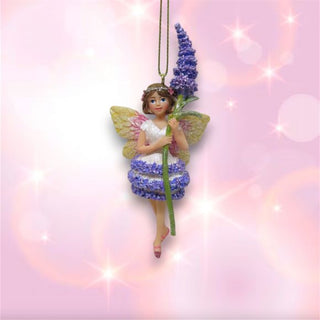 Pre-Order December Diamonds Winter Fairy w/Purple Gladiola Ornament 79-79408