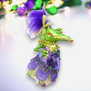 Mardi Gras Female Feathered Crocodile 79-81009