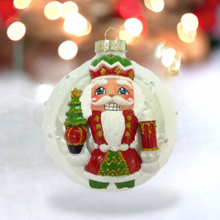 Traditional Painted Nutcracker Christmas Ornament 79-81808 City Sidewalks