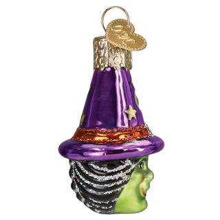 Mini Witch Head Ornament 86760 Gumdrops Collection