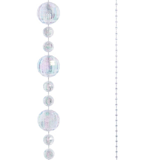 Pre-Order 6' Acrylic Bedazzled Retro Disco Ball Garland G4516240