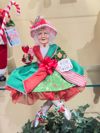 Karen Didion 18" Christmas Holiday Cheer Mrs. Claus