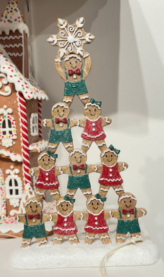 PRE-ORDER Raz 11.75" Gingerbread Tower Tree 4511388