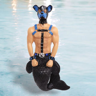 December Diamonds Pup (Blue Version) Merman Christmas Ornament 55-55478