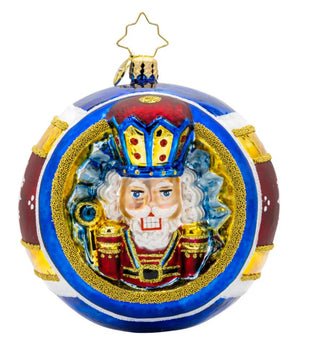 Pre-Order Christopher Radko 4" Nutcracker Spherical Splendor Ornament 1022169