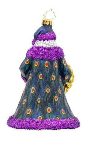 Pre-Order Christopher Radko 6" Peacock Splendor Christmas Ornament 1022446