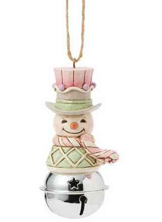 Heartwood Sweets Snowman Bell Ornament 6017027