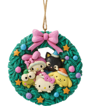 Sanrio Hello Kitty & Friends Wreath Ornament 6017560