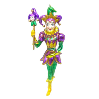 Mr Jester Ornament 79-79084 Mardi Gras