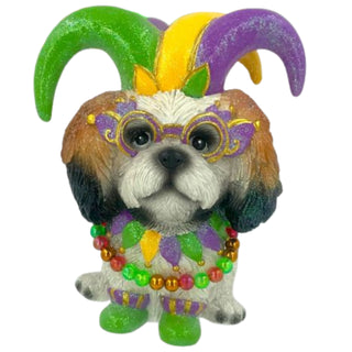 Mardi Gras Shih Tzu Dog Chrismas Ornament 65-65045