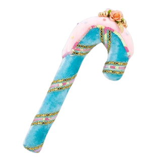 Pre-Order December Diamonds 15in Blue Candy Cane Ornament 08-00287 Sweet Dreams