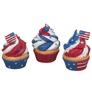 Pre-Order Spring 2026 Resin Americana Cupcake Set of 3
