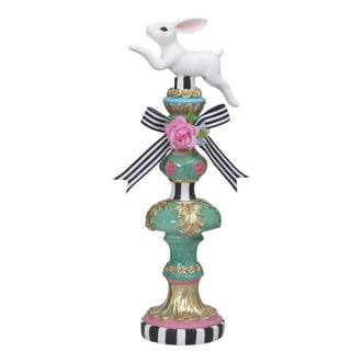 Pre-Order Spring 2026 Whimsical Resin Easter Topiary w/ Bunny & Bow