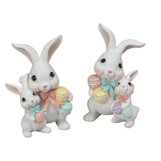 Pre-Order Spring 2026 Resin Easter Bunnies Sweet Treats Macarons Cookies Set