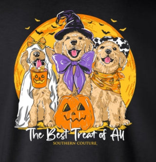 Halloween Classic "The Best Treat of All" Doodle Dogs Tee Shirt