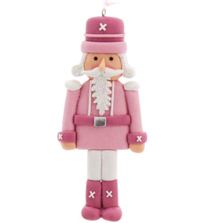 Pink Frosted Nutcracker Cookie Christmas Ornament T2876 Sweet Shoppe