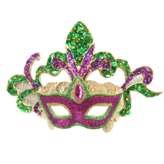 December Diamonds 79-81020 Mardi Gras Fancy Mask Hanging Ornament