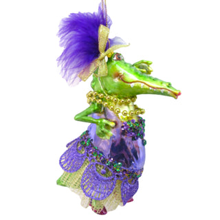 Mardi Gras Female Feathered Crocodile 79-81009
